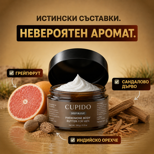 CUPIDO Deep Bleuc - Феромонов Крем За Тяло