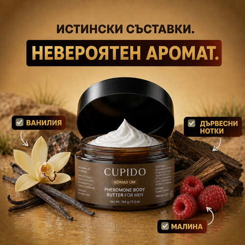CUPIDO Nomad Om - Феромонов Крем За Тяло
