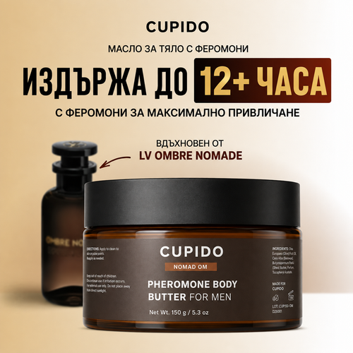 CUPIDO Nomad Om — Феромонов Крем За Тяло